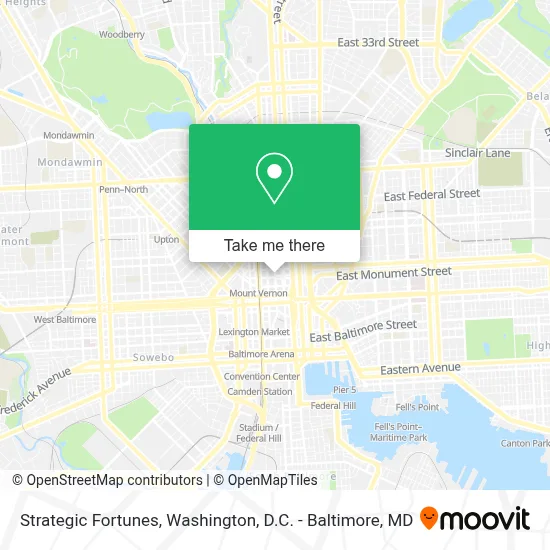 Strategic Fortunes map