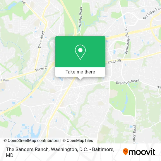 The Sanders Ranch map