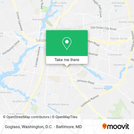 Goglass map