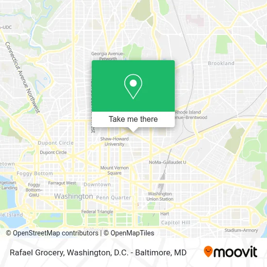 Rafael Grocery map