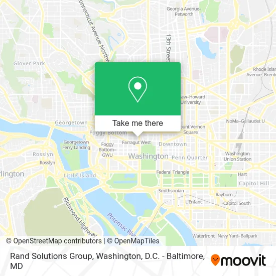 Rand Solutions Group map