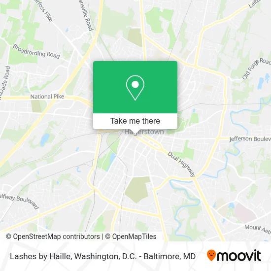 Lashes by Haille map