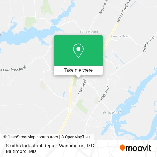 Smiths Industrial Repair map