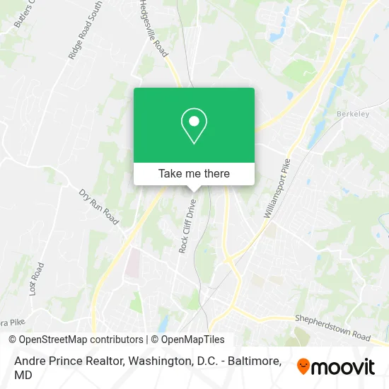 Andre Prince Realtor map