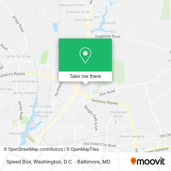 Speed Box map