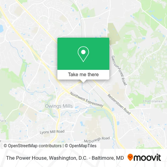 The Power House map