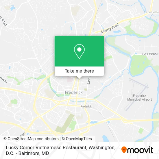 Lucky Corner Vietnamese Restaurant map
