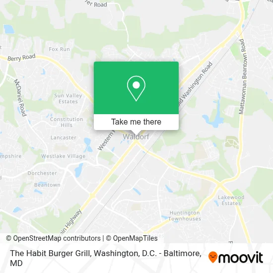 The Habit Burger Grill map