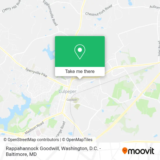 Rappahannock Goodwill map