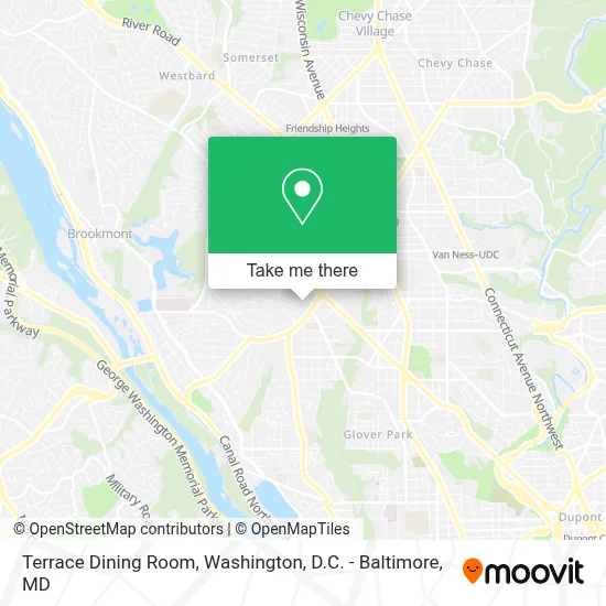 Terrace Dining Room map
