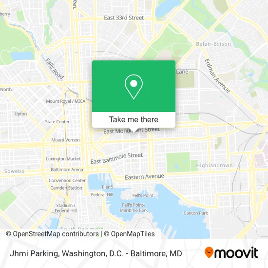 Jhmi Parking map