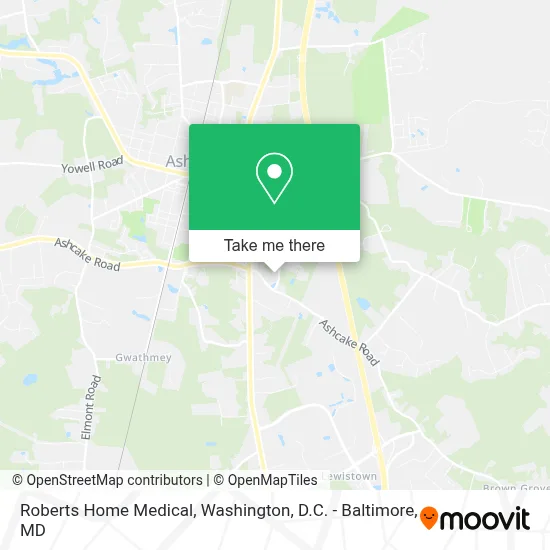 Roberts Home Medical map