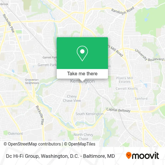 Dc Hi-Fi Group map
