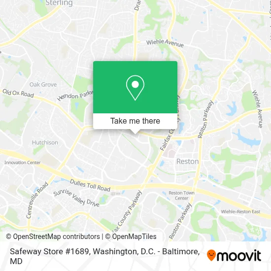 Safeway Store #1689 map