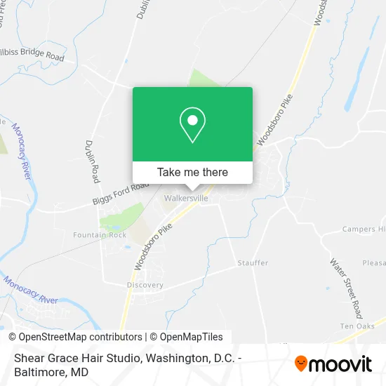 Shear Grace Hair Studio map