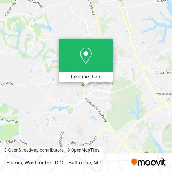 Elemis map