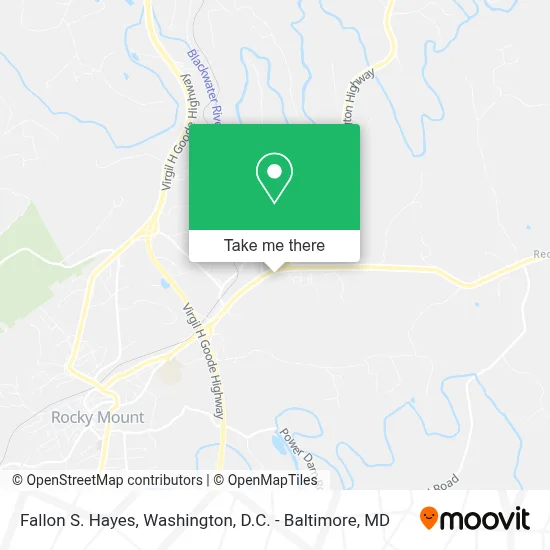 Fallon S. Hayes map