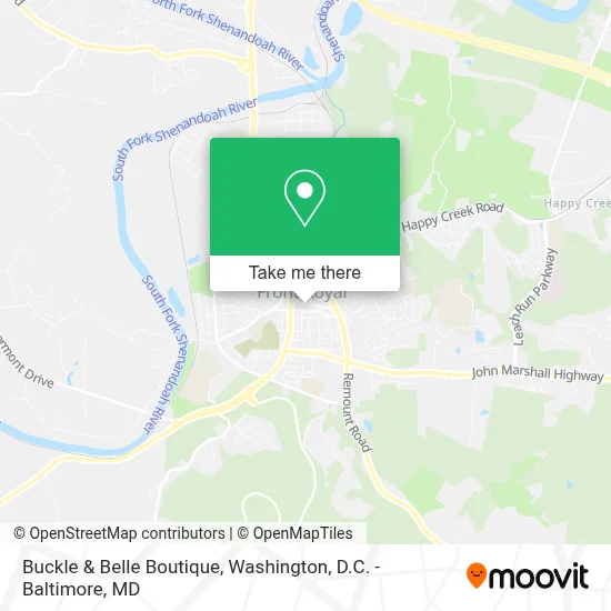 Buckle & Belle Boutique map