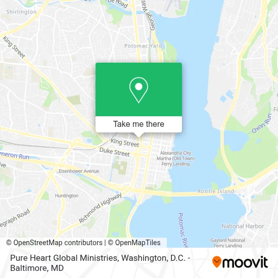 Pure Heart Global Ministries map