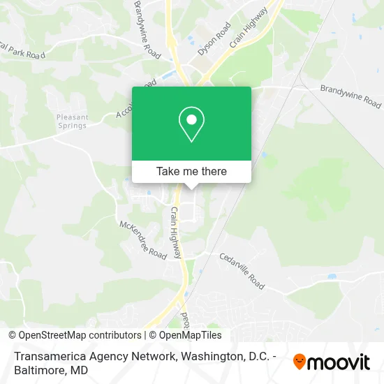 Transamerica Agency Network map
