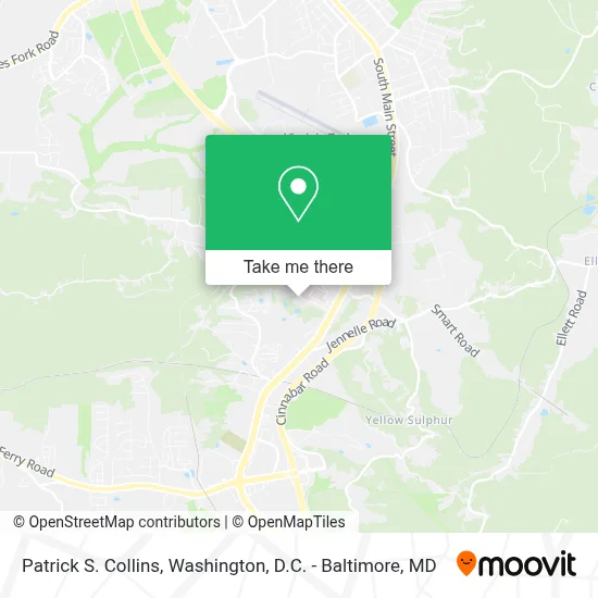 Patrick S. Collins map