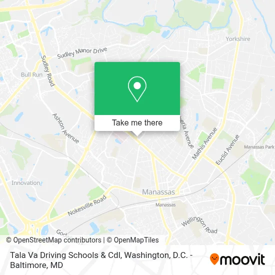 Tala Va Driving Schools & Cdl map