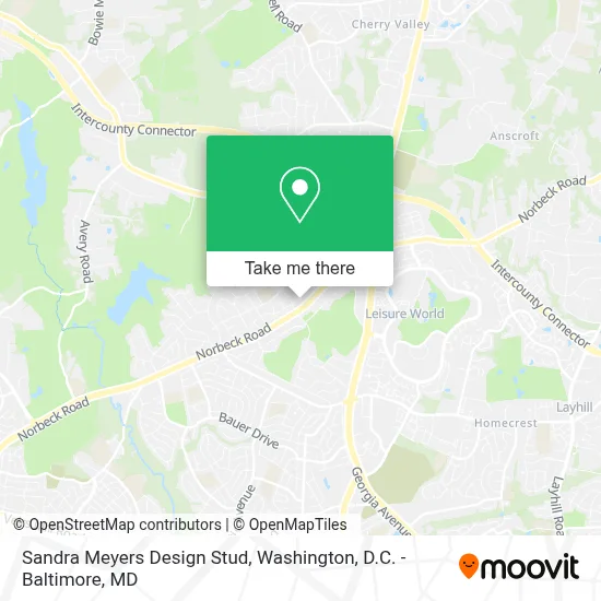 Sandra Meyers Design Stud map