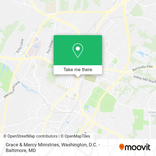 Grace & Mercy Ministries map