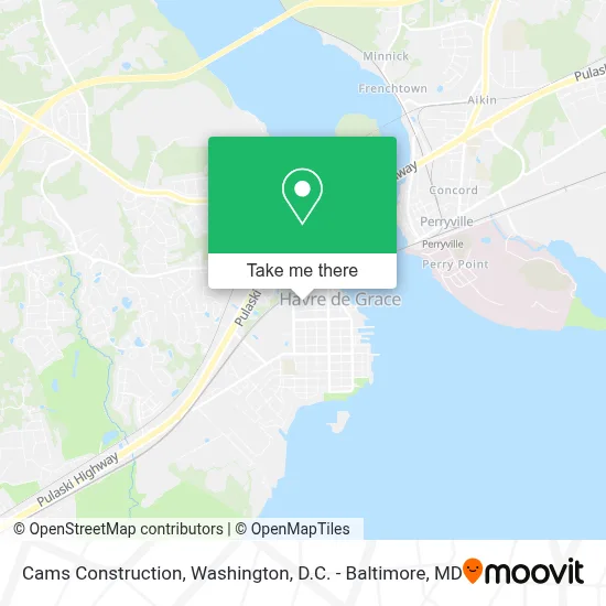 Cams Construction map