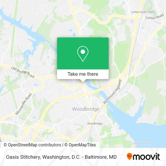 Oasis Stitchery map
