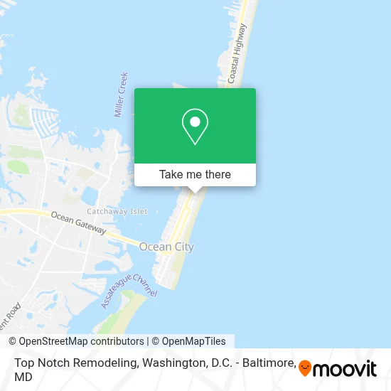 Top Notch Remodeling map