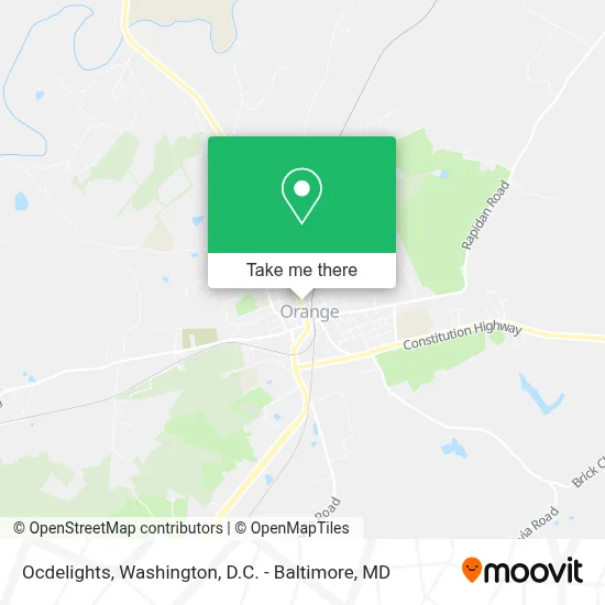 Ocdelights map