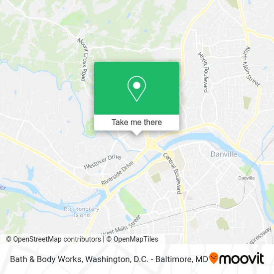 Bath & Body Works map