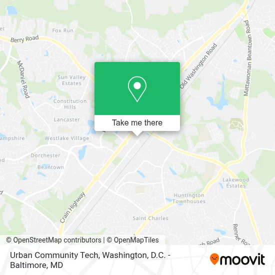 Urban Community Tech map