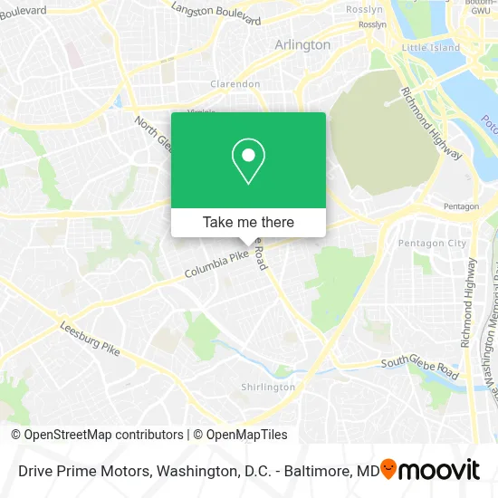 Drive Prime Motors map