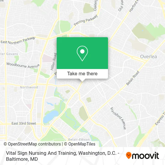 Vital Sign Nursing And Training map