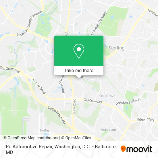 Rc Automotive Repair map
