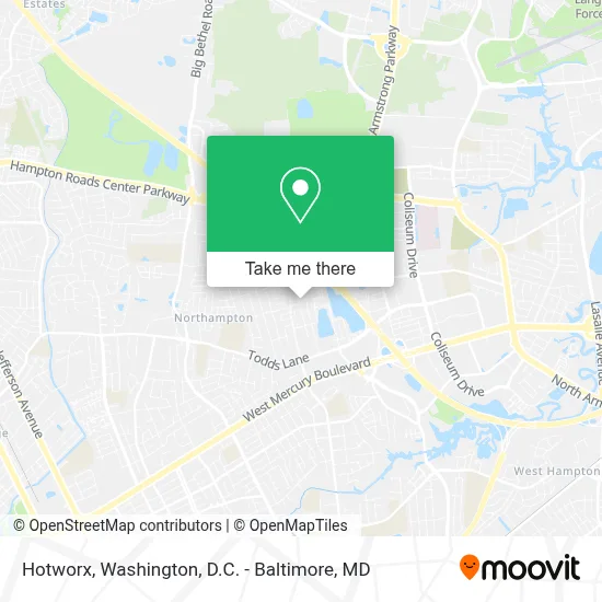 Hotworx map