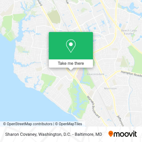 Sharon Covaney map