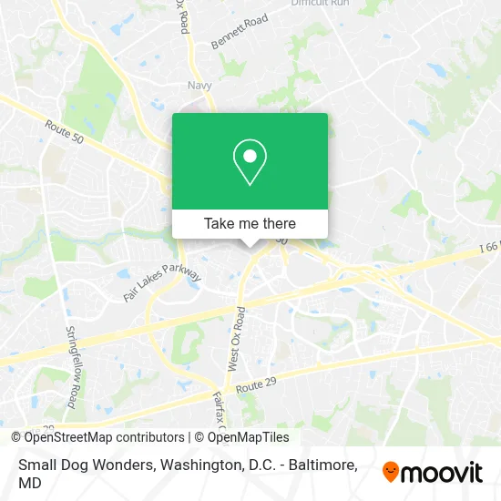 Small Dog Wonders map