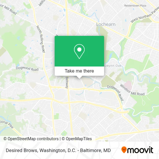 Desired Brows map