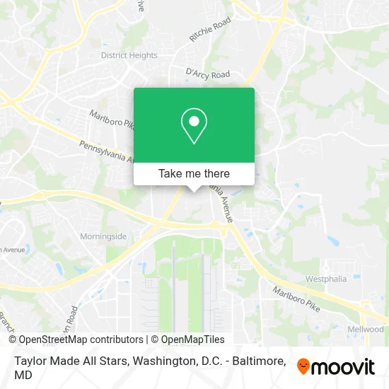 Taylor Made All Stars map