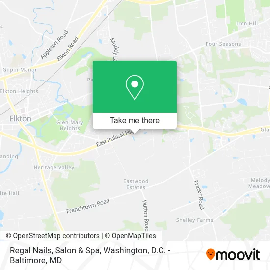 Regal Nails, Salon & Spa map
