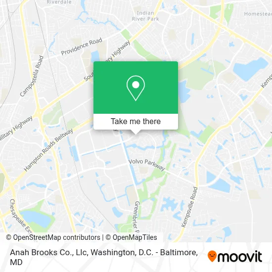 Anah Brooks Co., Llc map