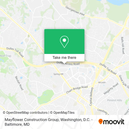 Mayflower Construction Group map