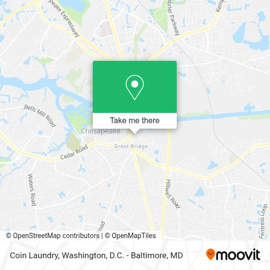 Coin Laundry map