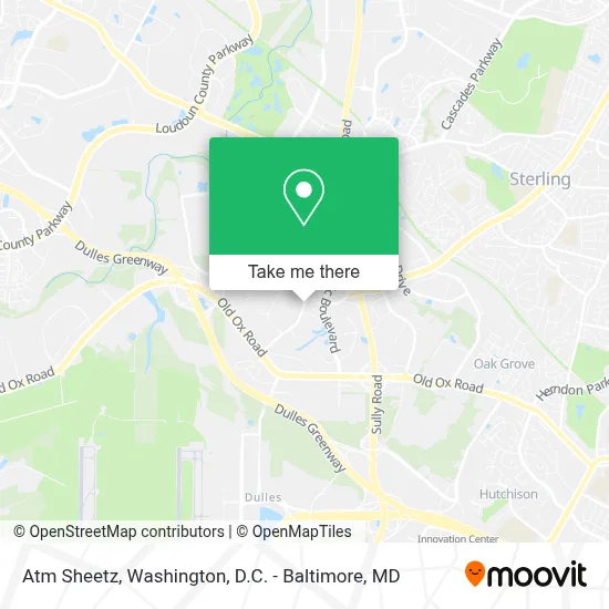 Atm Sheetz map