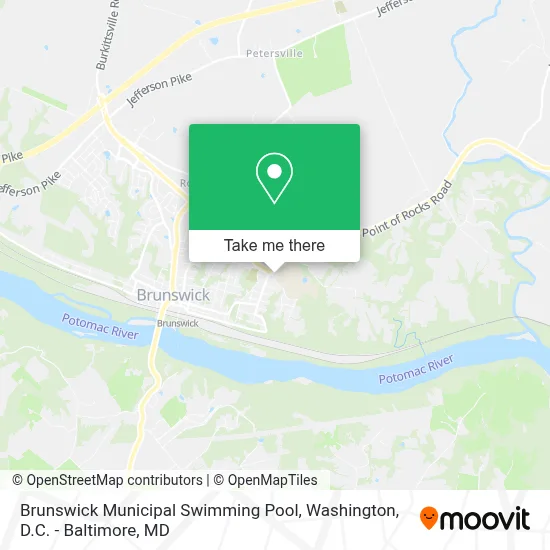 Brunswick Municipal Swimming Pool map