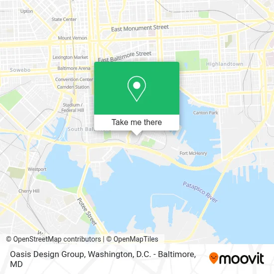 Oasis Design Group map