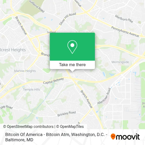 Bitcoin Of America - Bitcoin Atm map